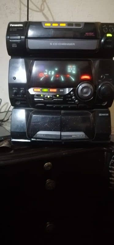 original Panasonic Deck with Sony Speakers in very good condition 1