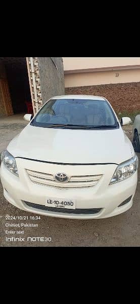 Toyota Corolla XLI 2010 5