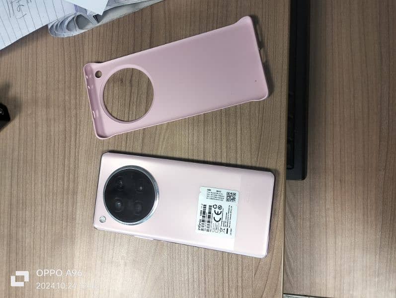 sale of Infinix Zero 40 new phone in pink color 1