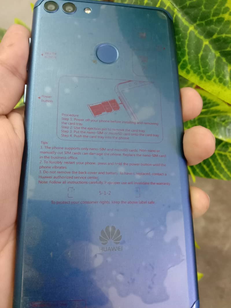 Huawei Y9 2018 All ok Just Glass Break ha Working 100% ok 2