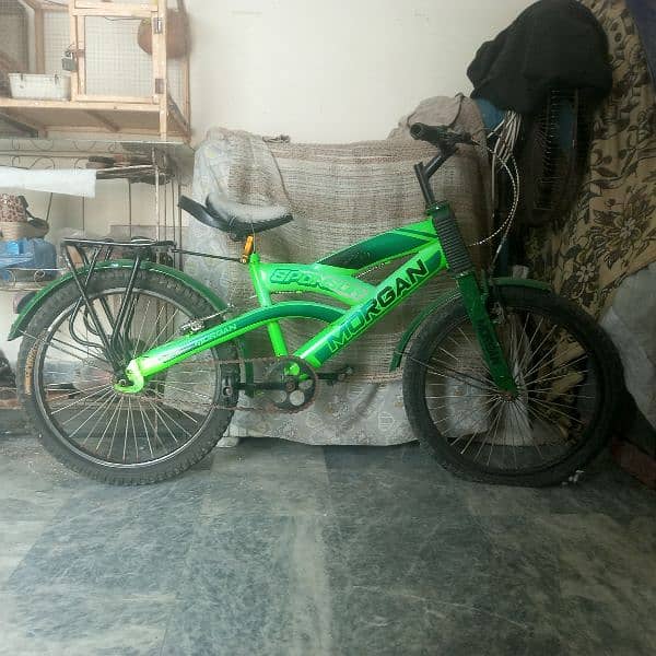 20 Inches Morgan branded in Green colour Cycle. 5