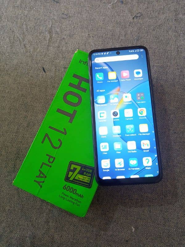 HOT 12 Play 4+1 /64 GB Whit Box 0