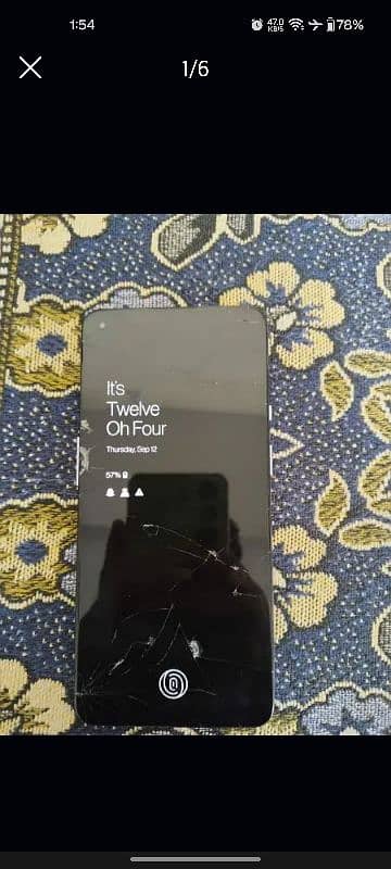 oneplus 9 8/128 only glass break no any other issue 5