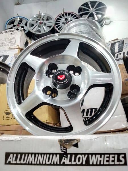 GENUINE ALLOY RIMS FOR NISSAN ,HEYJAT, , ALTO , CULTUSE AND MERGALLA 0