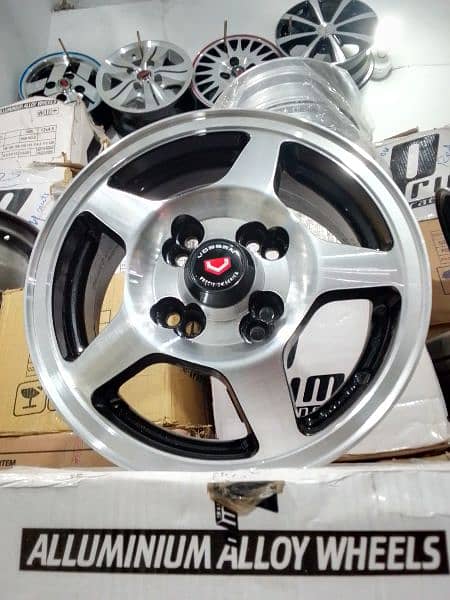 GENUINE ALLOY RIMS FOR NISSAN ,HEYJAT, , ALTO , CULTUSE AND MERGALLA 1