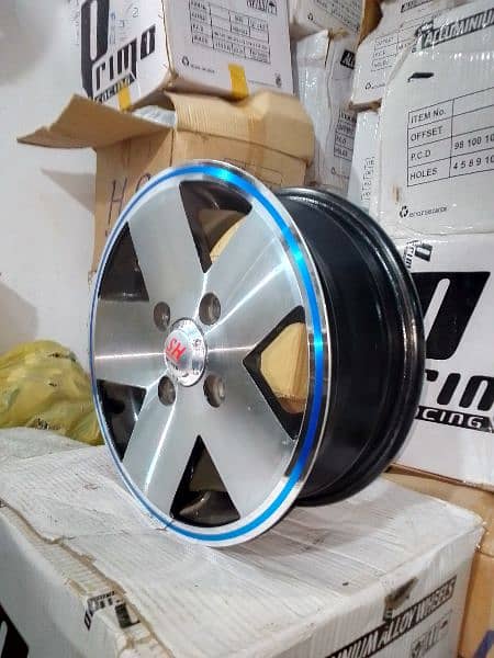 GENUINE ALLOY RIMS FOR EVERY, HYJET AND OLD AULTO 1