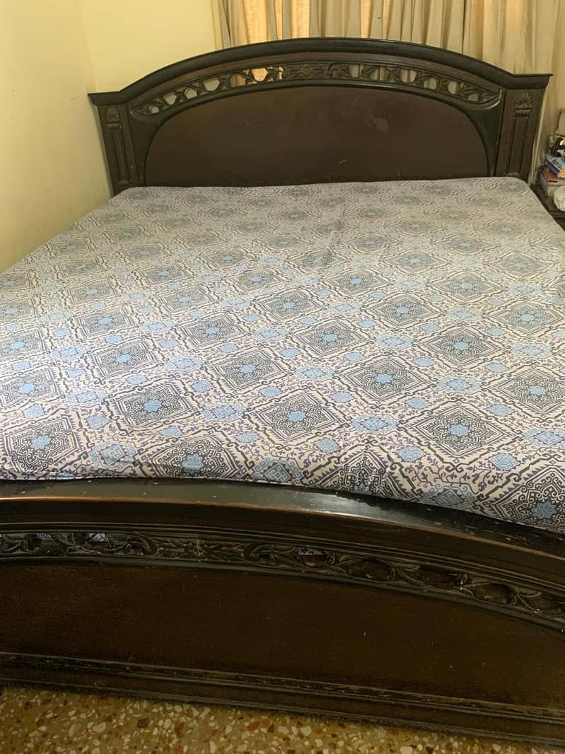 King Size Bed with Mattress 1