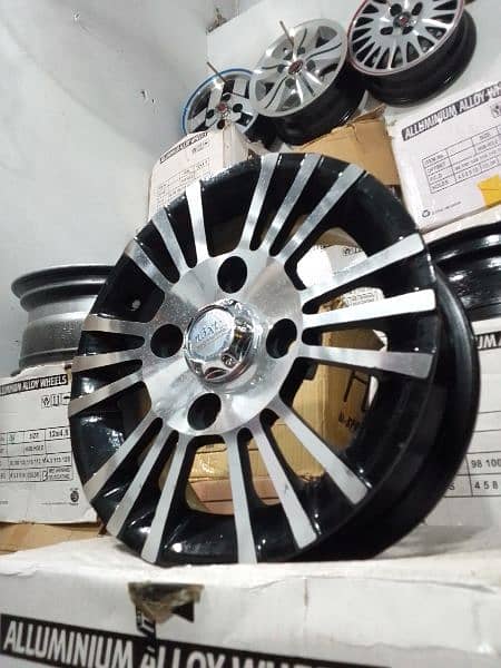 GENUINE ALLOY RIMS FOR MEHRAN, HEROOF AND KHYBER 3