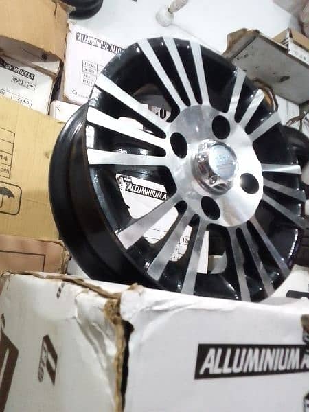 GENUINE ALLOY RIMS FOR MEHRAN, HEROOF AND KHYBER 5