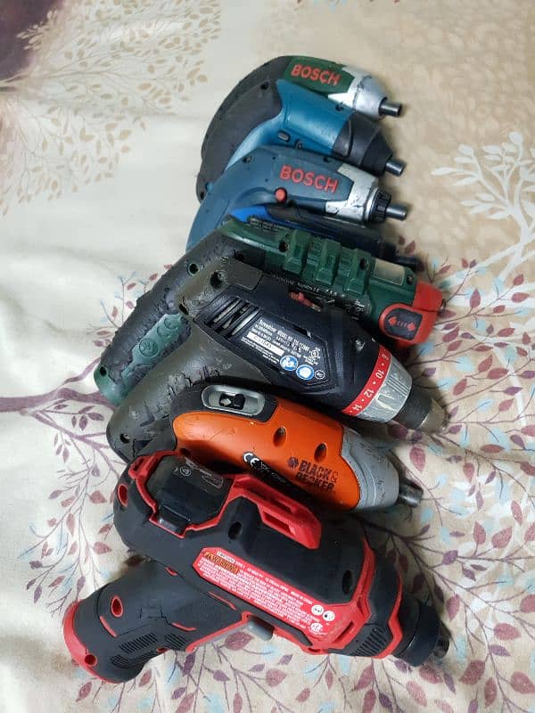 Cordless screw drivers 2