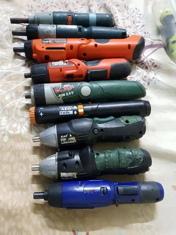 Cordless screw drivers 3