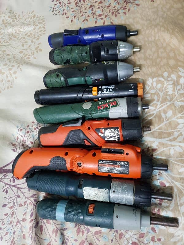 Cordless screw drivers 5