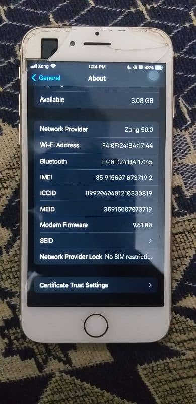 iphone 7 32 gb nonpta sim working 4