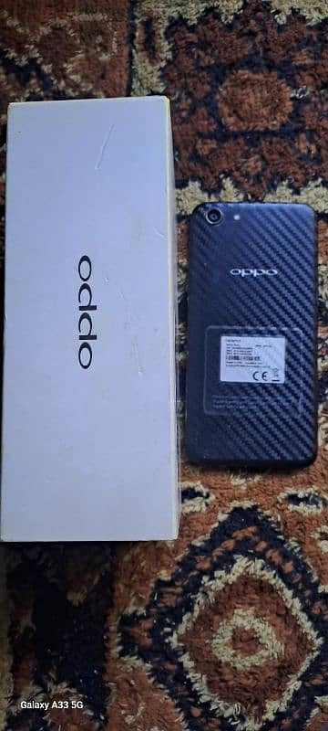 Oppo A83 3/32 memory complete box new condition serious buyer's cntct 1