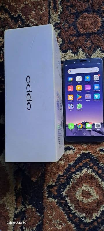 Oppo A83 3/32 memory complete box new condition serious buyer's cntct 2