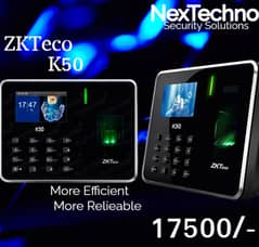 zkteco k50 fingerprint attendence | smart fingerprint | Original