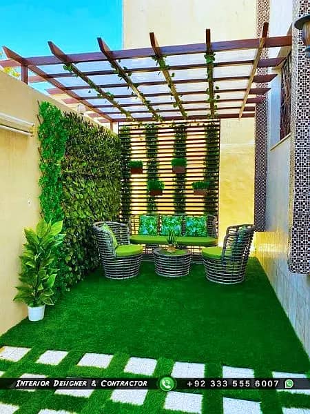 Home Garden - Artificial Grass - Terrace - Rooftop Garden - Patio 4