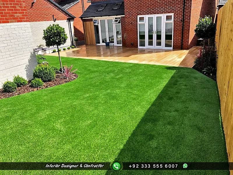 Home Garden - Artificial Grass - Terrace - Rooftop Garden - Patio 11