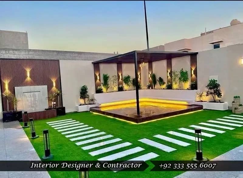 Home Garden - Artificial Grass - Terrace - Rooftop Garden - Patio 14