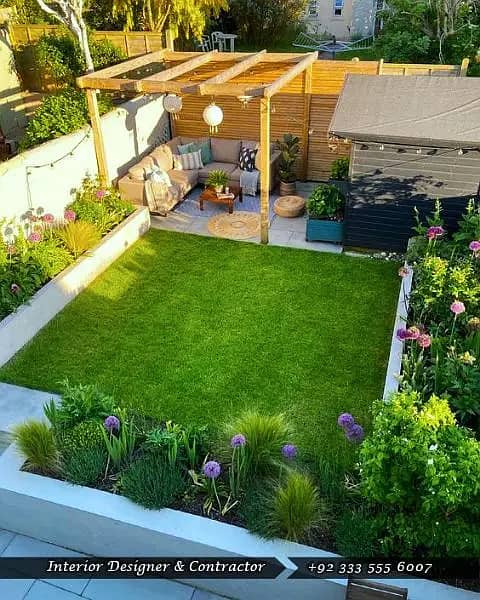 Home Garden - Artificial Grass - Terrace - Rooftop Garden - Patio 18