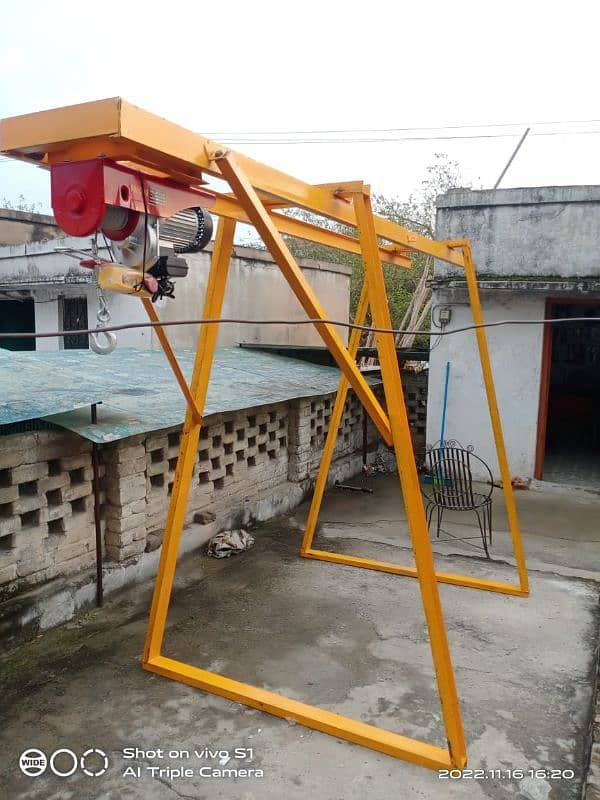 Material lift machine 4