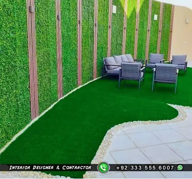 Home Garden - Artificial Grass - Terrace - Rooftop Garden - Patio 3