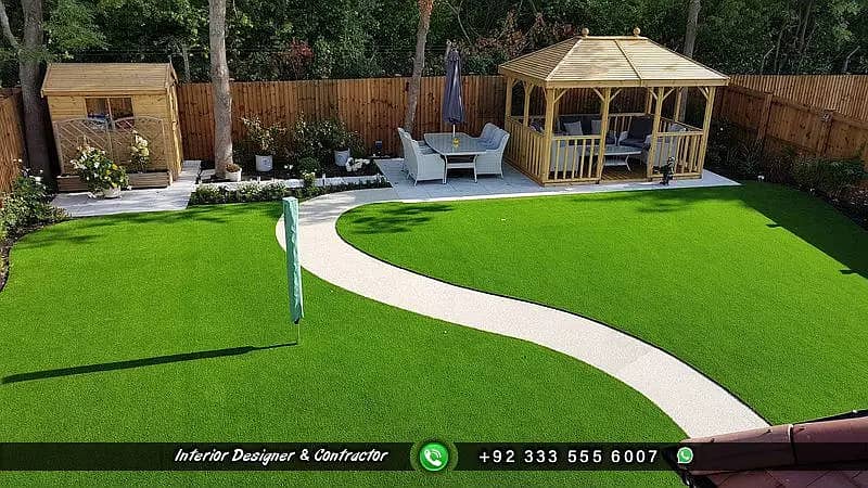 Home Garden - Artificial Grass - Terrace - Rooftop Garden - Patio 9