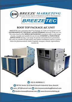 AIR COOLED PACKAGE AC / ROOFTOP PACKAGE AC / WATER COOLED PACKAGE AC