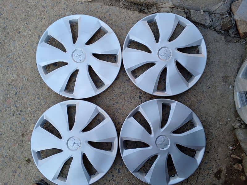 Mitsubishi EK Wagon And Lancer 14 Size Original Japane Wheel Covers 4 0