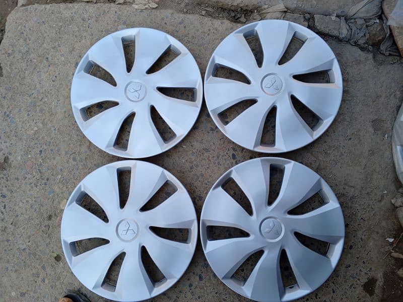 Mitsubishi EK Wagon And Lancer 14 Size Original Japane Wheel Covers 4 1