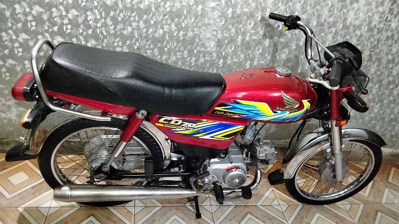 Honda cd 70 2021 model 21 k august ki hai urgent sale 11