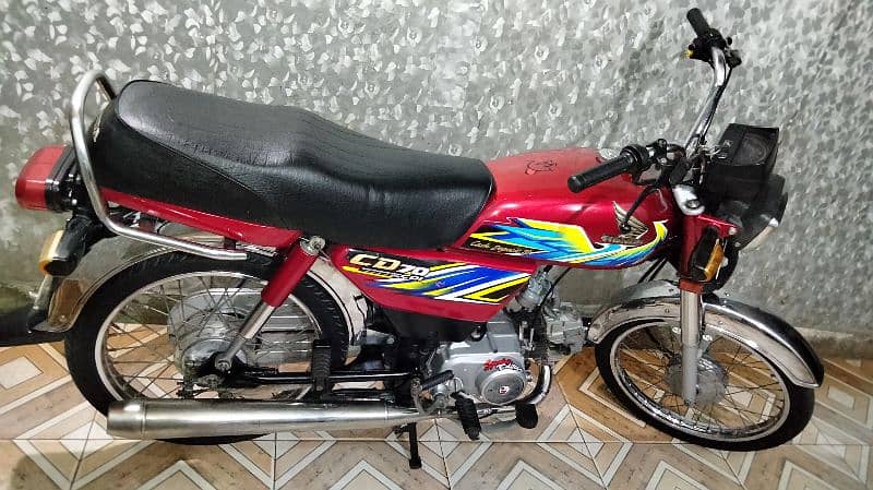 Honda cd 70 2021 model 21 k august ki hai urgent sale 19