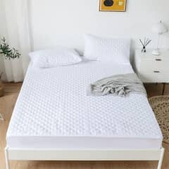 Double Bed Cotton Waterproof Mattress Cover