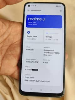 realme 8pro condition 10by8 snapdragon 720