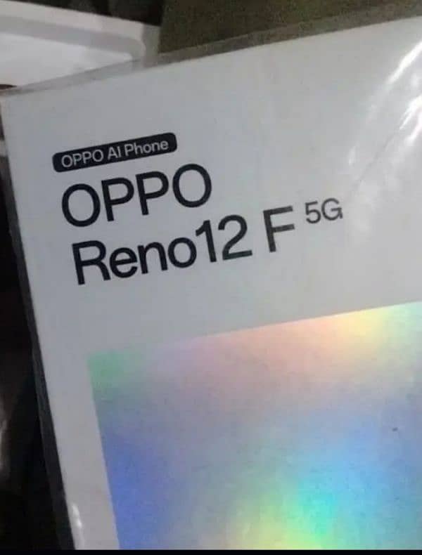 oppo reno12f 5g 12/256 just box open condition 10/10 just box open 4