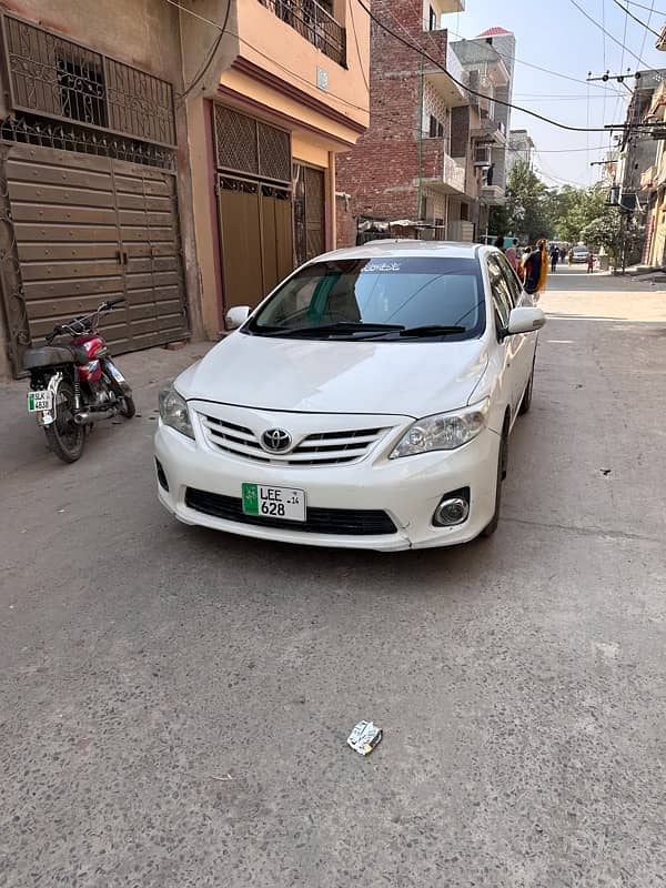 Toyota Corolla XLI 13/14 convert gli own name urgent sale 19