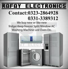 Want to sell fridge,Ac,Led oven??