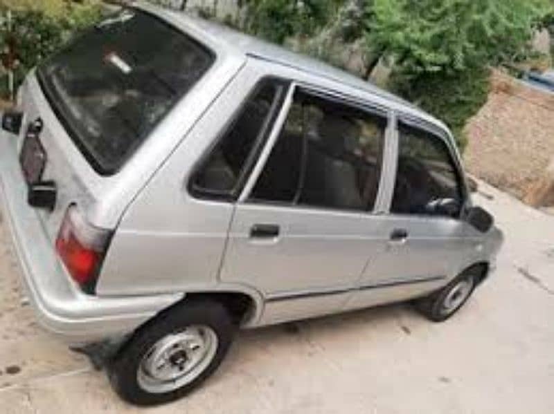 Mehran 2002 neat and clean available for rent on daily or monthly . 1