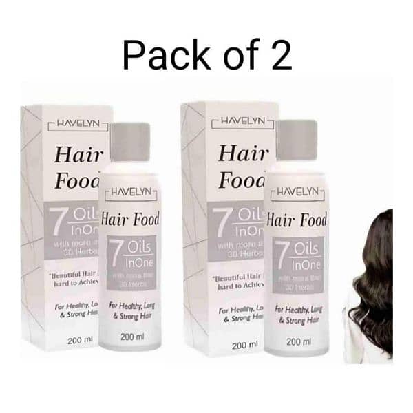 Hair Food Oil - Pack Of 2 0