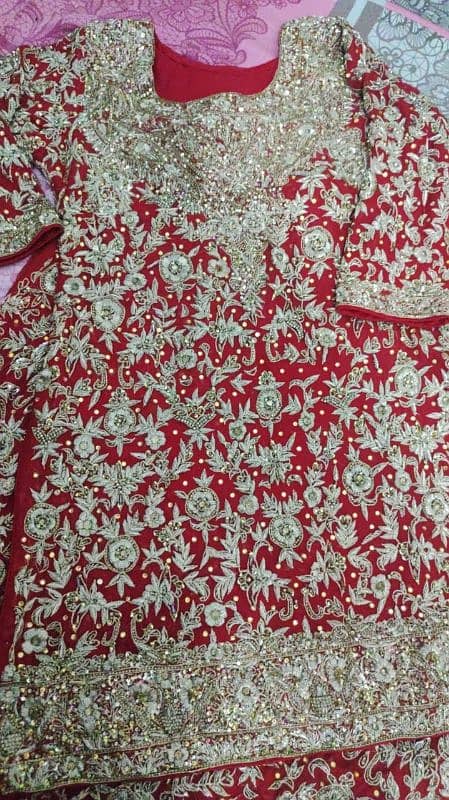 untouched. . new bridal sharara stitched 4