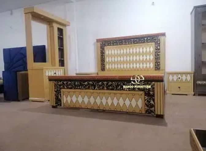 wooden bed/bed set/luxury bed/king size bed/double bed/furniture 16