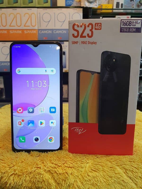 Itel S23 8/128 Complete Box 0