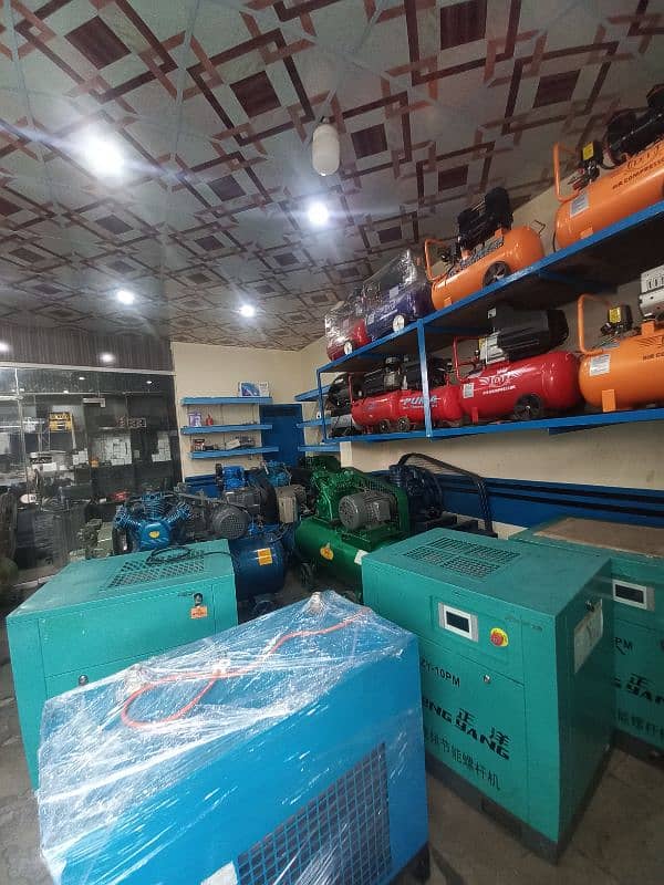 screw air compressor 10hp with Inverter 14