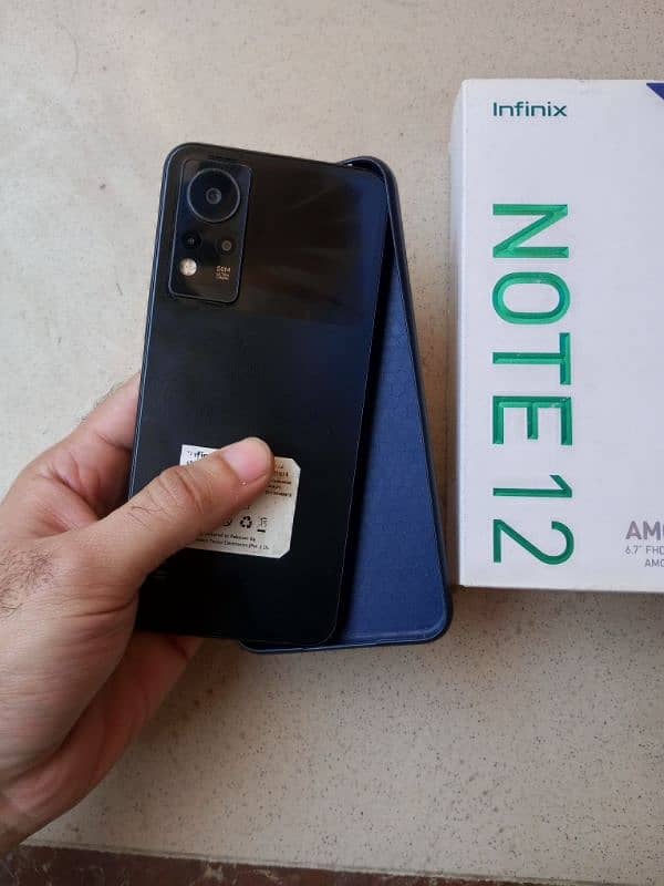 Infinix Note 12 6Gb 128Gb Amoled display Full box 3