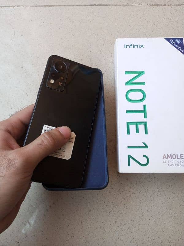 Infinix Note 12 6Gb 128Gb Amoled display Full box 5