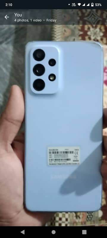 Samsung a33 all ok 8 gp128 10y9-5 condition hai 2