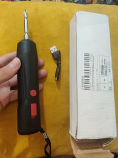 Mini Screw driver machine charging