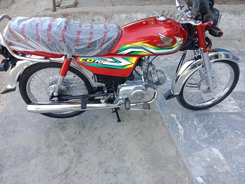 Honda CD 70 2023 Model Brand New 8