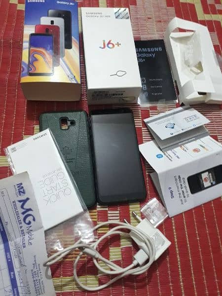 Samsung galaxy J6 +,Complete box,(03165859104),Ram 3gb,Memry 32gb 5