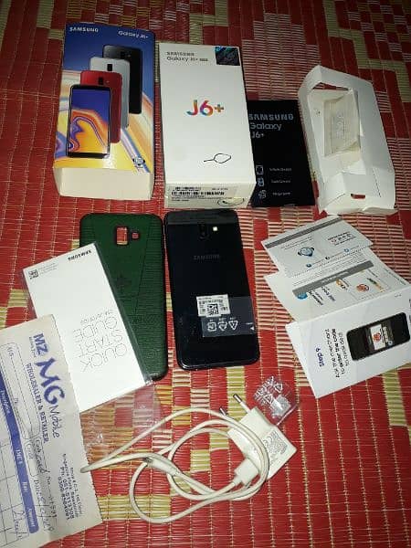 Samsung galaxy J6 +,Complete box,(03165859104),Ram 3gb,Memry 32gb 15